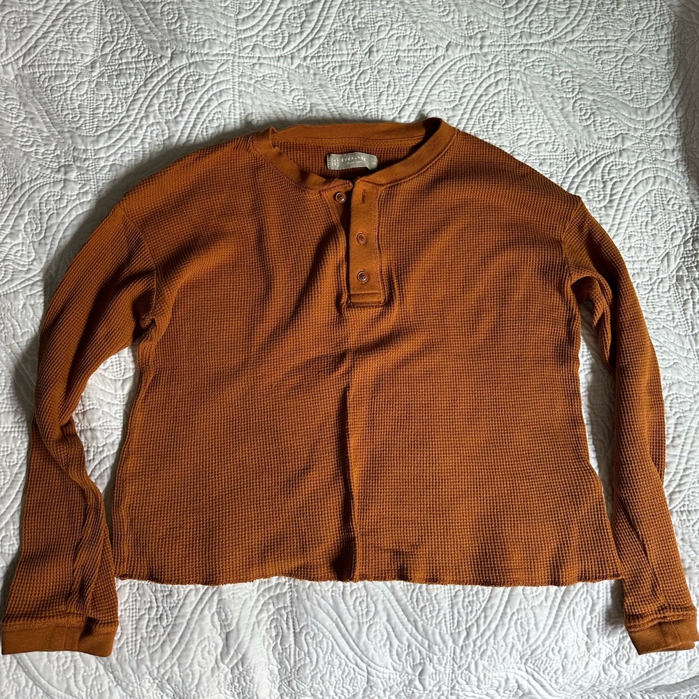 Everlane waffle long sleeve XS